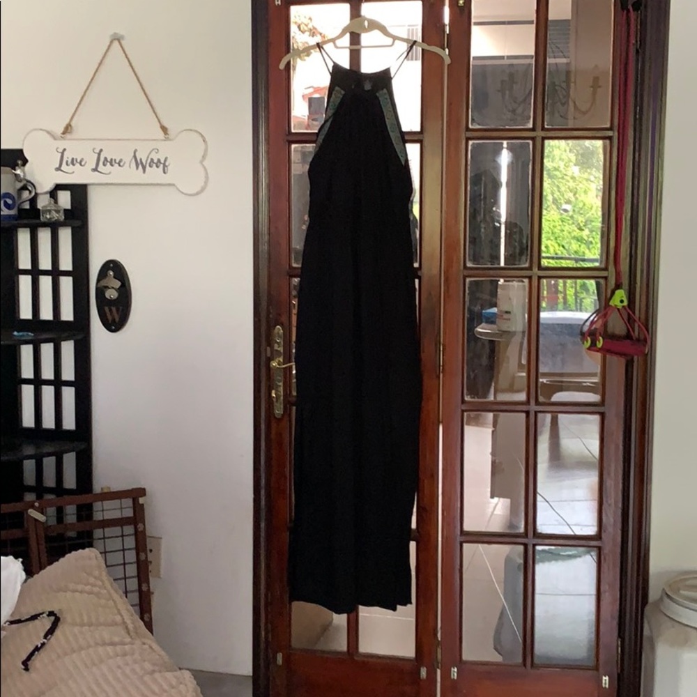 Black maxi dresses